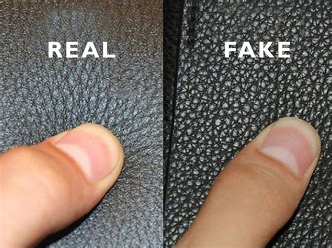 how to tell real leather from fake worn wear bags|how to detect synthetic leather.